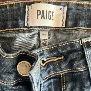 Paige denim Skyline Ankle peg jeans size 27